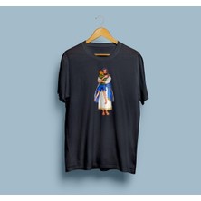 Bahriyeli Collection Oversize Hazreti Isa Tasarımlı T-Shirt