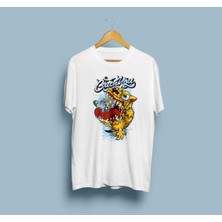 Bahriyeli Collection Oversize Catchyou Tasarım T-Shirt