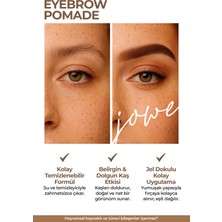 Jowe Perfect Eyebrow Pomade Belirginleştirici Kaş Pomadı - 12 Warm Brown