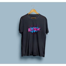 Bahriyeli Collection Oversize Ka-Pow Tasarımlı T-Shirt