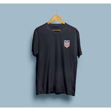 Bahriyeli Collection Oversize Usa Cep Logolu T-Shirt