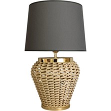 Bernad Rattan Hasır Abajur