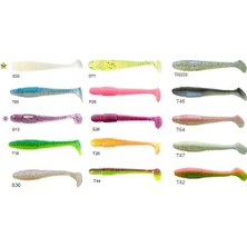 Lucky John Tioga Fat 3.9'' (9.91 Cm) 5p Silikon Yem