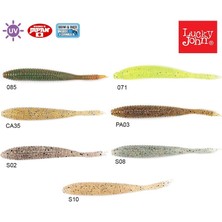 Lucky John S-Shad 3.8'' (9.65 Cm) 5p Silikon Yem