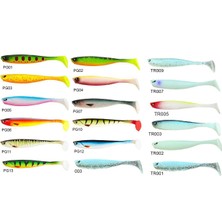 Lucky John Basara 3D Soft Swim 5'' (12.7 Cm) 4p Silikon Yem