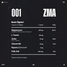 Sunberg Zma Çinko Magnezyum B6 Vitamini - 60 Servis