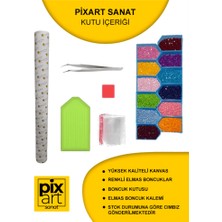 Kişiye Özel Tablo 55X55CM Pixart Sanat Elmas Mozaik Tablo Diamond Türkiye
