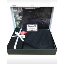 Cotton Box Çift Kişilik Jakarlı Pamuk Saten Nevresim Takımı Dama