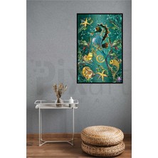 Pix Art Sanat Deniz  Altı Mucizeleri  Pixart Sanat Elmas Mozik Tablo Daimond Türkiye 48*71