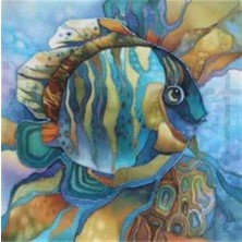 Pix Art Sanat Desenler Içindeki Gizli Balık  Pixart  Sanat  Elmas Mozaik Tablo Diamond Türkiye 50*52