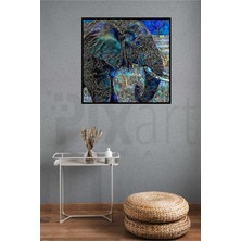 Pix Art Sanat Elmastan Fil  Pixart Sanat  Elmas Mozaik Tablo Diamond Türkiye 72*70
