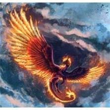 Pix Art Sanat Şahane Anka  Pixart Sanat Elmas Mozik Tablo Daimond Türkiye 66*67