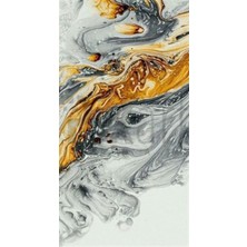 Pix Art Sanat Gri Altın Sarısı Pixart Sanat Elmas Mozaik Tablo Diamond Türkiye 55*97