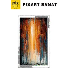 Pix Art Sanat Geçişli Renk Pixart Sanat Elmas Mozaik Tablo Diamond Türkiye 43*71