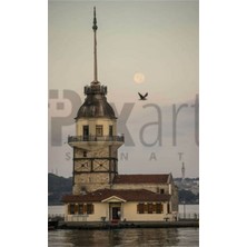 PixArt Istanbul Kiz Kulesi 40 x 60 Elmas Mozaik Tablo