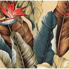 Pix Art Sanat Kahverengi ve Yeşil Yapraklar Pixart Sanat Elmas Mozaik Tablo Diamond Türkiye 60*58