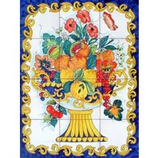 Pix Art Sanat Tabakta Meyveler Pixart Sanat Elmas Mozaik Tablo Diamond Türkiye 47*62