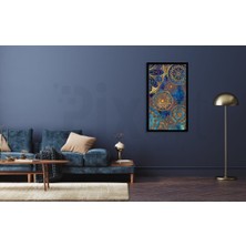 Pix Art Sanat Işlemeli Çark Desen Pixart Sanat Elmas Mozaik Tablo Diamond Türkiye 45*78