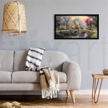 Pix Art Sanat Taş Köprüde Malikane Pixart Sanat  Elmas Mozaik Tablo Diamond Türkiye  89 x 51 cm