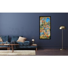 Pix Art Sanat Hayal Şehri  Pixart Sanat  Elmas Mozaik Tablo Diamond Türkiye   43 x 86 cm