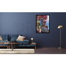 Cafenin Deniz Manzarası Pixart Sanat Elmas Mozaik Tablo Diamond Türkiye   46*61