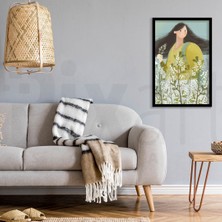 PixArt Kirlardaki Kadin 43 x 50 Elmas Mozaik Tablo