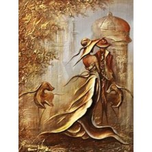 Pix Art Sanat Kızıl Aşk  41 x 53 cm