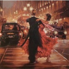 Pix Art Sanat Dans Caddede  51 x 51 cm