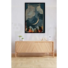 PixArt Bir Kavanoz Dunya 40 x 60 Elmas Mozaik Tablo