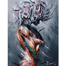 Pix Art Sanat Yağlıboya Tablo Pixart Sanat  Elmas Mozaik Tablo Diamond Türkiye 46 x 56 cm