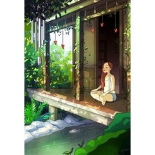 Pix Art Sanat Yoga Meditasyon  35 x 50 cm