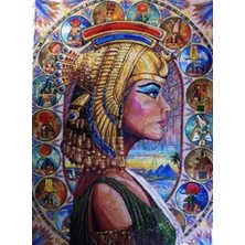 Pix Art Sanat Mısırlı Kadın Pixart Sanat Elmas Mozaik Tablo Diamond Türkiye 51 x 69 cm