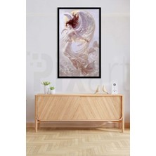 Pix Art Sanat Büyük Kanatlı Peri Pixart Sanat Elmas Mozaik Tablo Diamond Türkiye 38*63