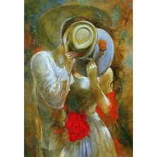 Pix Art Sanat Gizli Aşık Çift Pixart Sanat Elmas Mozaik Tablo Diamond Türkiye 53*73