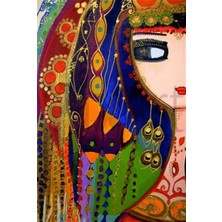 Pix Art Sanat Etnik Kadın  41 x 61 cm