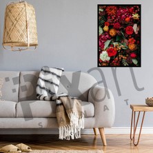 PixArt Cesitli Cicekler 51 x 68 Elmas Mozaik Tablo