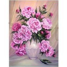 Pix Art Sanat Güller ve Goncaları Pixart Sanat Elmas Mozaik Tablo Diamond Türkiye 43*55