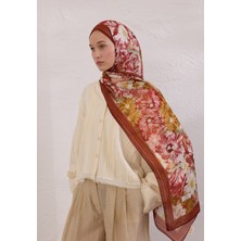 Jasmıne Joy Desen Rami Şal Kiremit