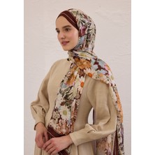 Jasmıne Joy Desen Rami Şal Bordo