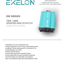 Exelon 2000W 24V Modifiye  Inverter