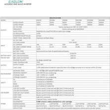 Exelon 2000W 24V Modifiye  Inverter