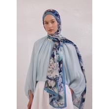 Nerıssa Desen Rami Şal Indigo