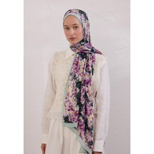 Cherry Blossom Desen Rami Şal Nilüfer