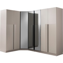 Avm 24 Ren Köşe Yatak Odası Takımı %100 Mdf