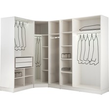 Avm 24 Dicle Köşe Yatak Odası Takımı %100 Mdf