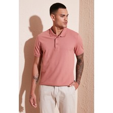 Buratti Pamuklu Regular Fit Düğmeli Polo Yaka 5'li Paket T Shirt Erkek T SHİRT 5902127S5