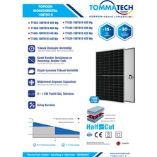 Cw Enerji 430WP 108TNB M10 Topcon Güneş Paneli