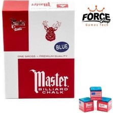 Bilardo Tebeşiri Master Gros Tebeşir 144 Lü Yeşil