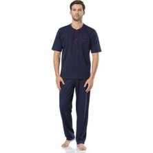 Pierre Cardin Erkek Kısa Kollu Penye Pijama