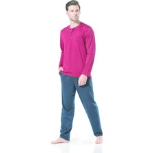 Pierre Cardin Erkek Uzun Kollu Penye  Pijama